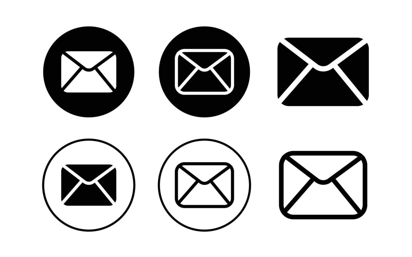 Email logo Icon illustration. vector