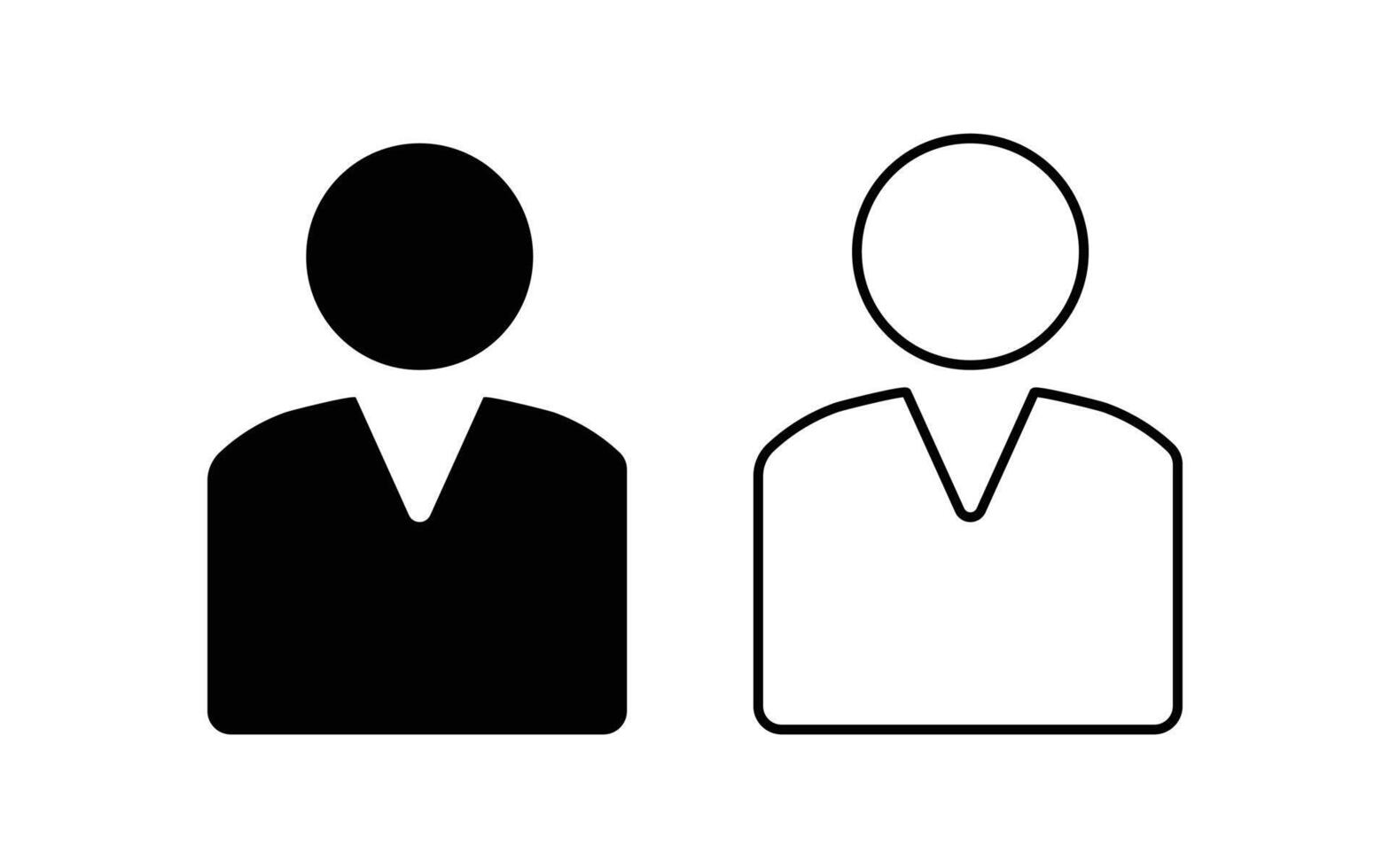 Business Profile icon Illustration. vector