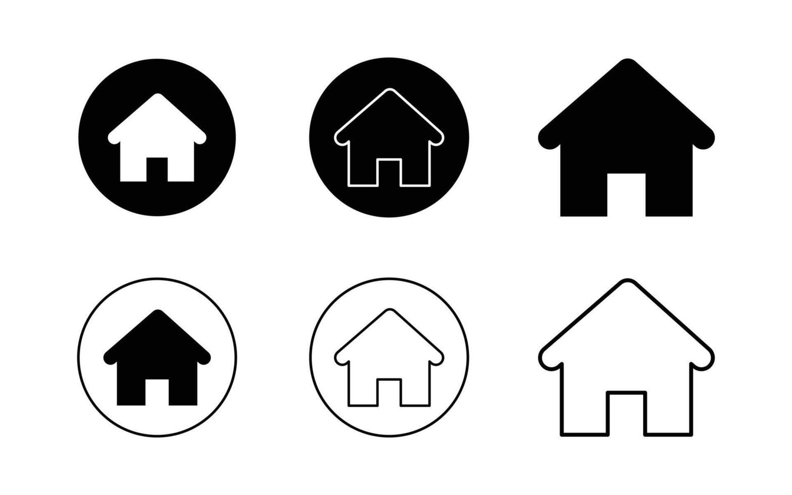 Address or Home Icon illustration. vector