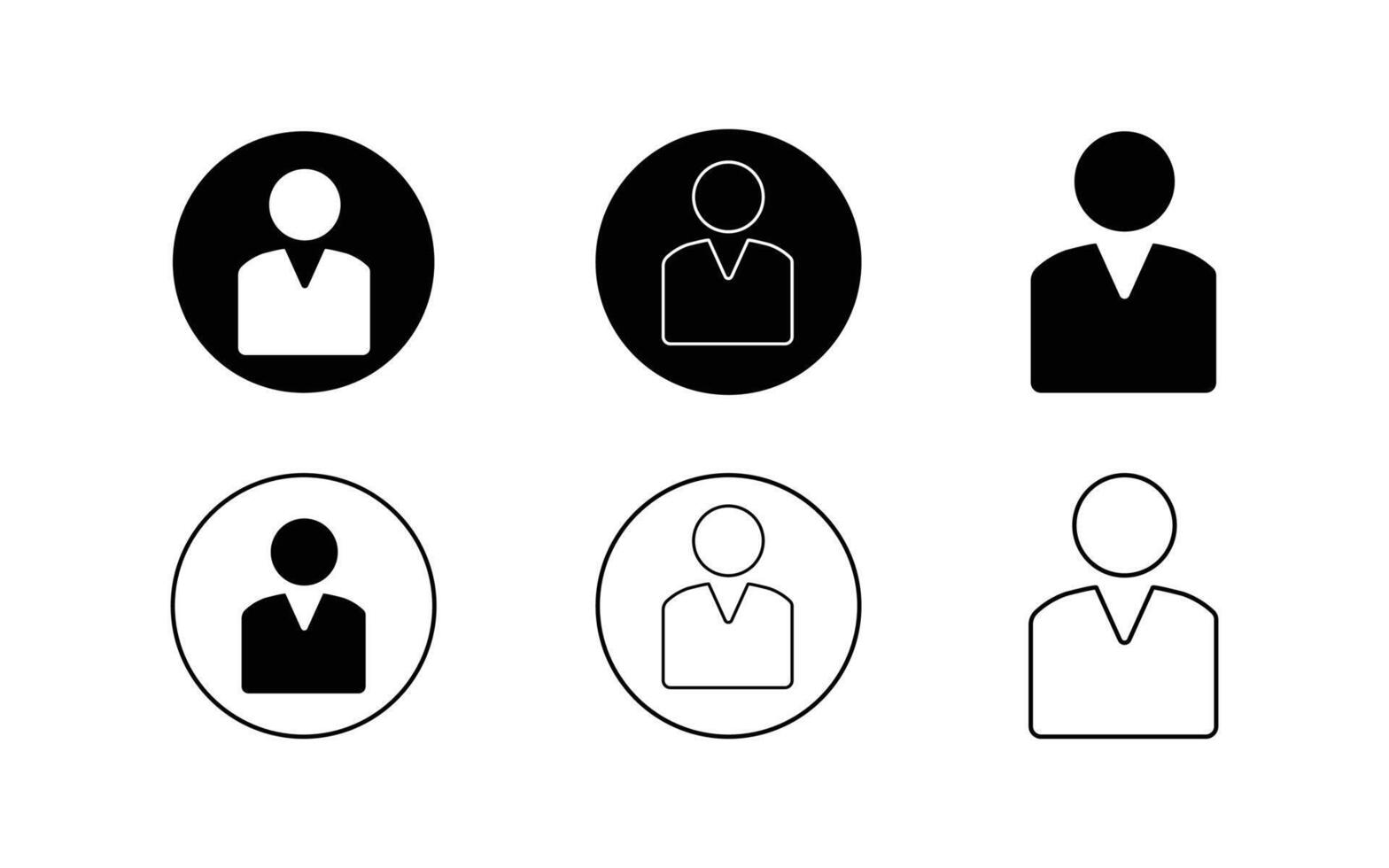 Business Profile icon Illustration. vector