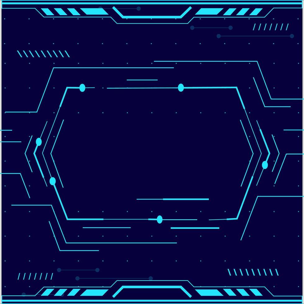 dark blue light technology line background vector