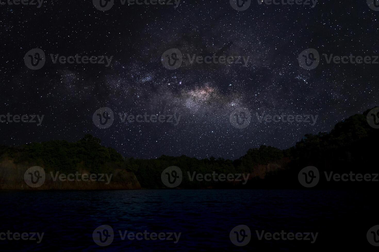 milky way and star dust photo