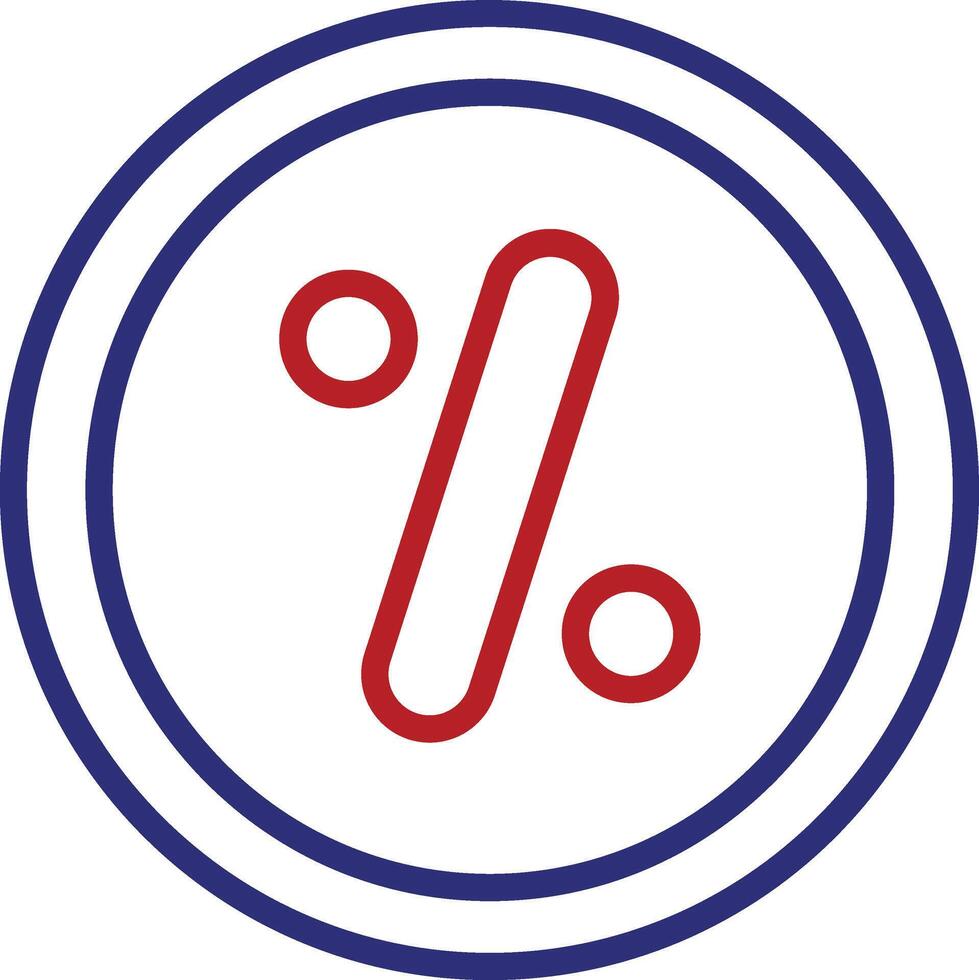 CTR Line Two Color Icon vector