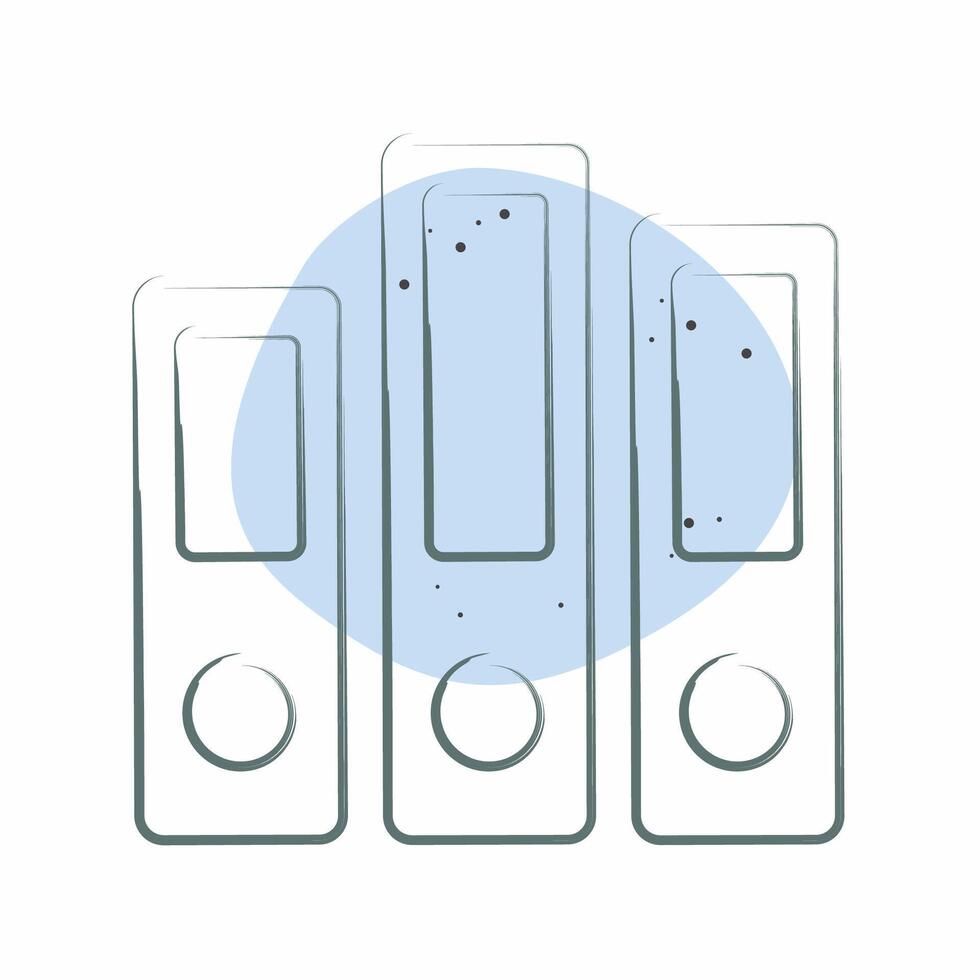 Icon Archive. related to Book symbol. Color Spot Style. simple design illustration vector