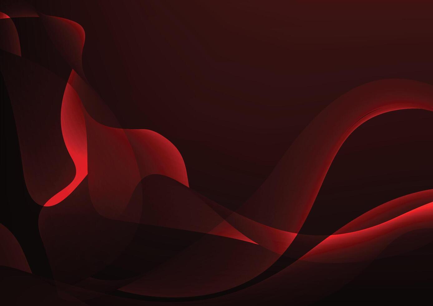 Abstract red layer geometric random decoration background vector