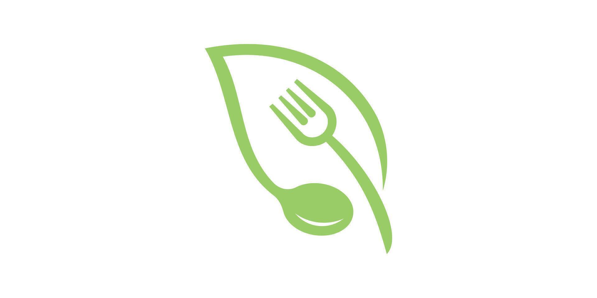logo design for healthy food, nature, restaurant, organic, herbal, logo design template, icon, , symbol, idea, creative. vector
