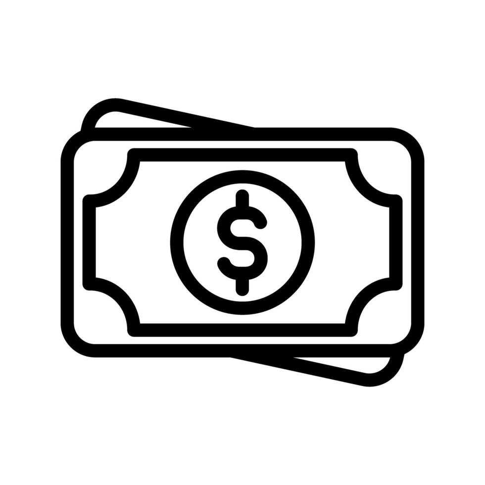 money, finance and business icon vector