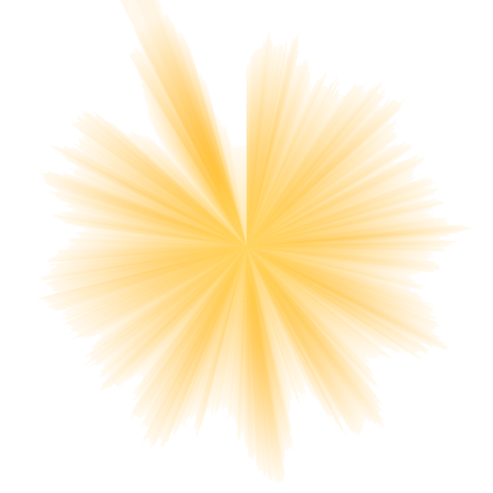 transparent Soleil rayon Contexte. radial faisceau lever du soleil ou le coucher du soleil lumière rétro conception illustration. lumière sunburst embrasé Contexte. png