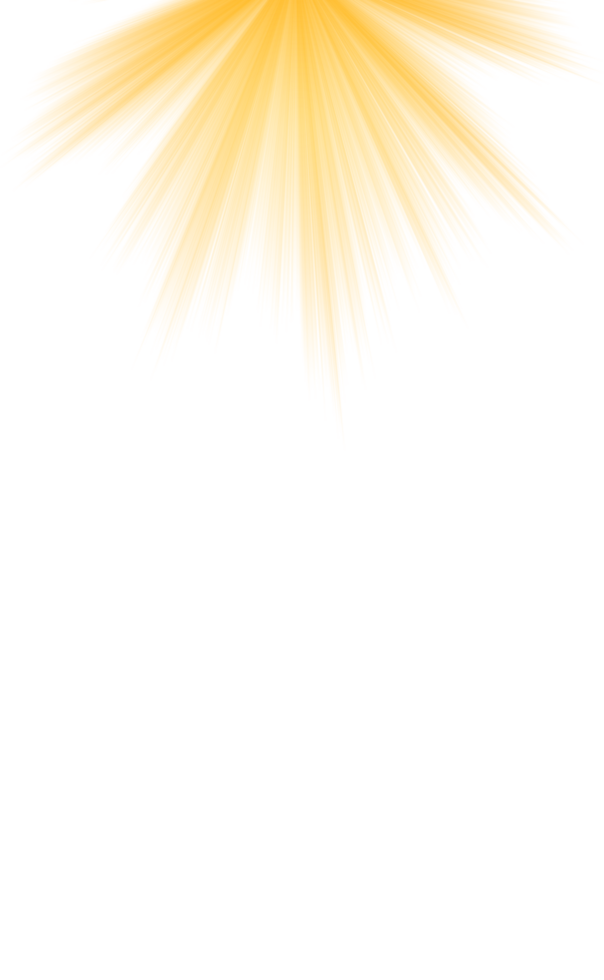 trasparente sole raggio sfondo. radiale fascio Alba o tramonto leggero retrò design illustrazione. leggero sunburst raggiante sfondo. png
