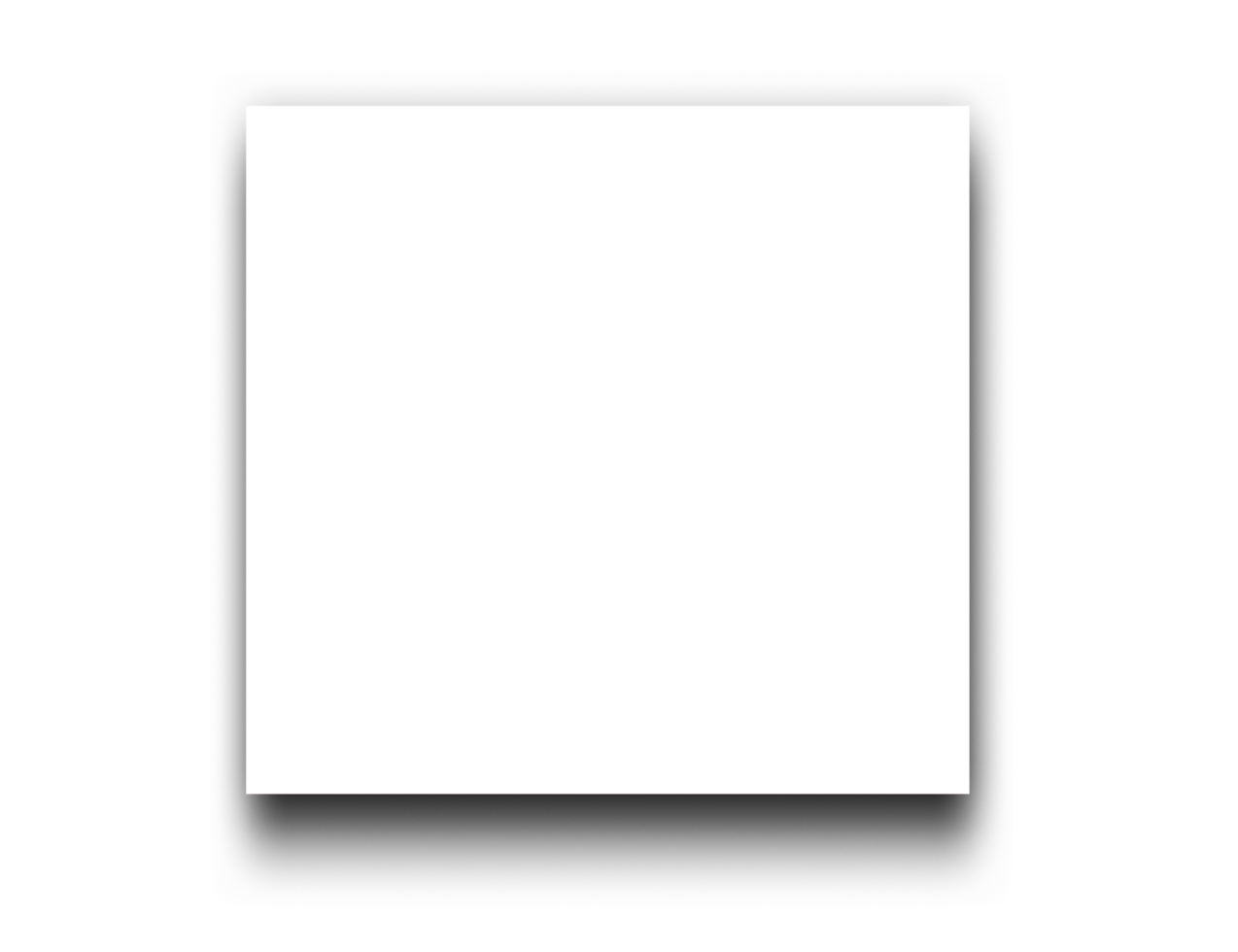 Black Transparent Rectangle Shadow png