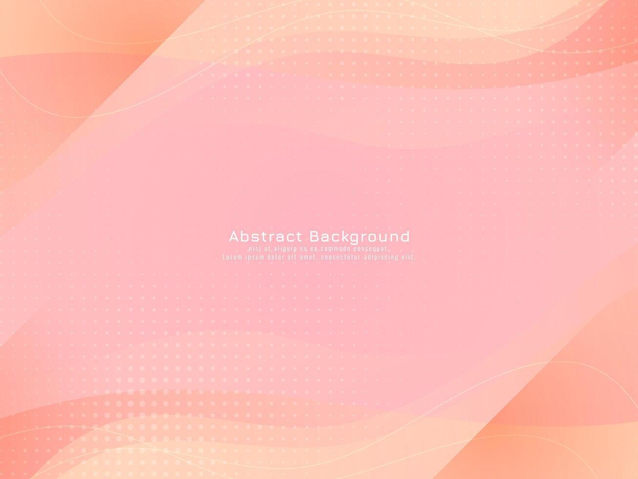 Decorative modern wave style design elegant background vector