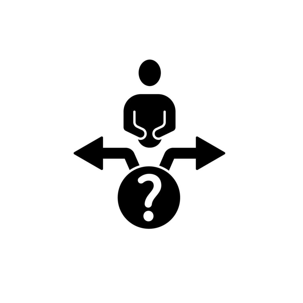 which way concept line icon. Simple element illustration. which way concept outline symbol design. vector