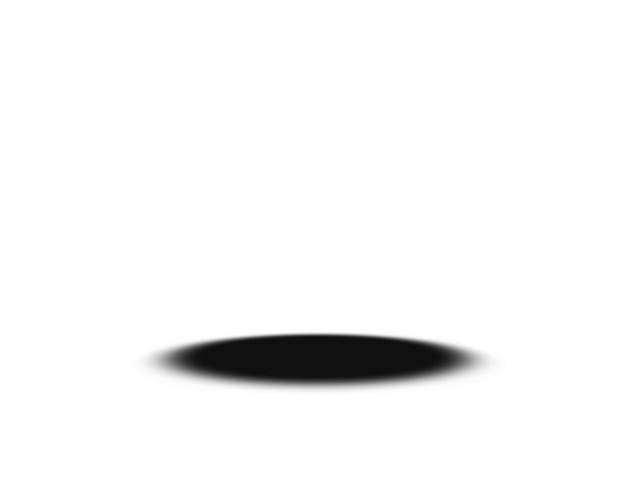 Realistic shadow effect for design png