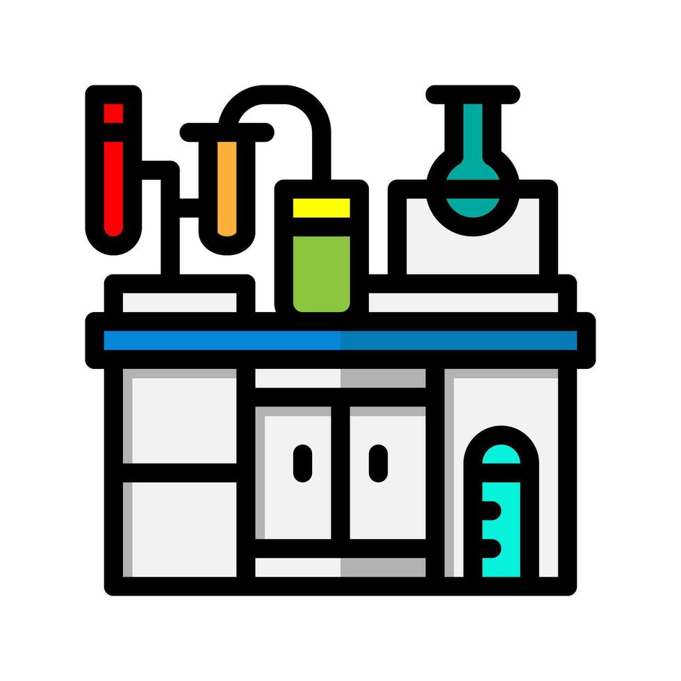 Lab line icon. laboratory, science facilities flat icons. Suitable for websites, UI and mobile apps. vector