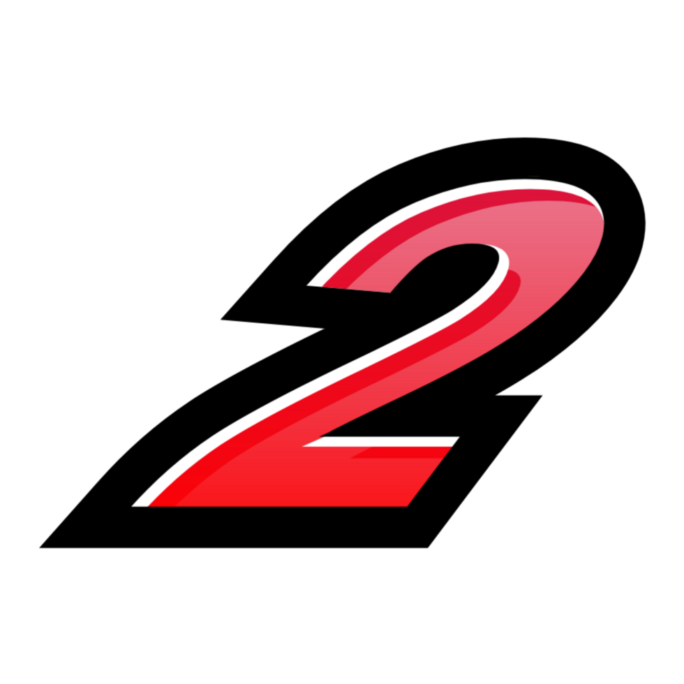 3D number illustration png