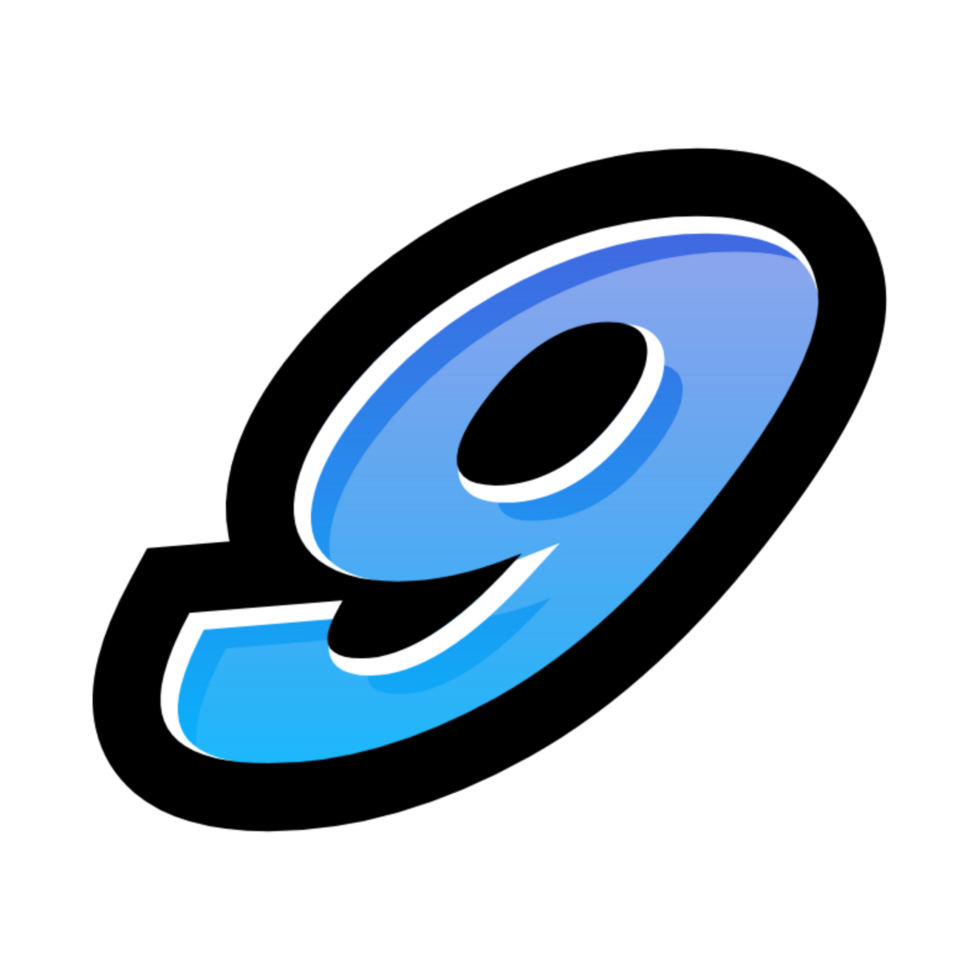 3D number illustration png