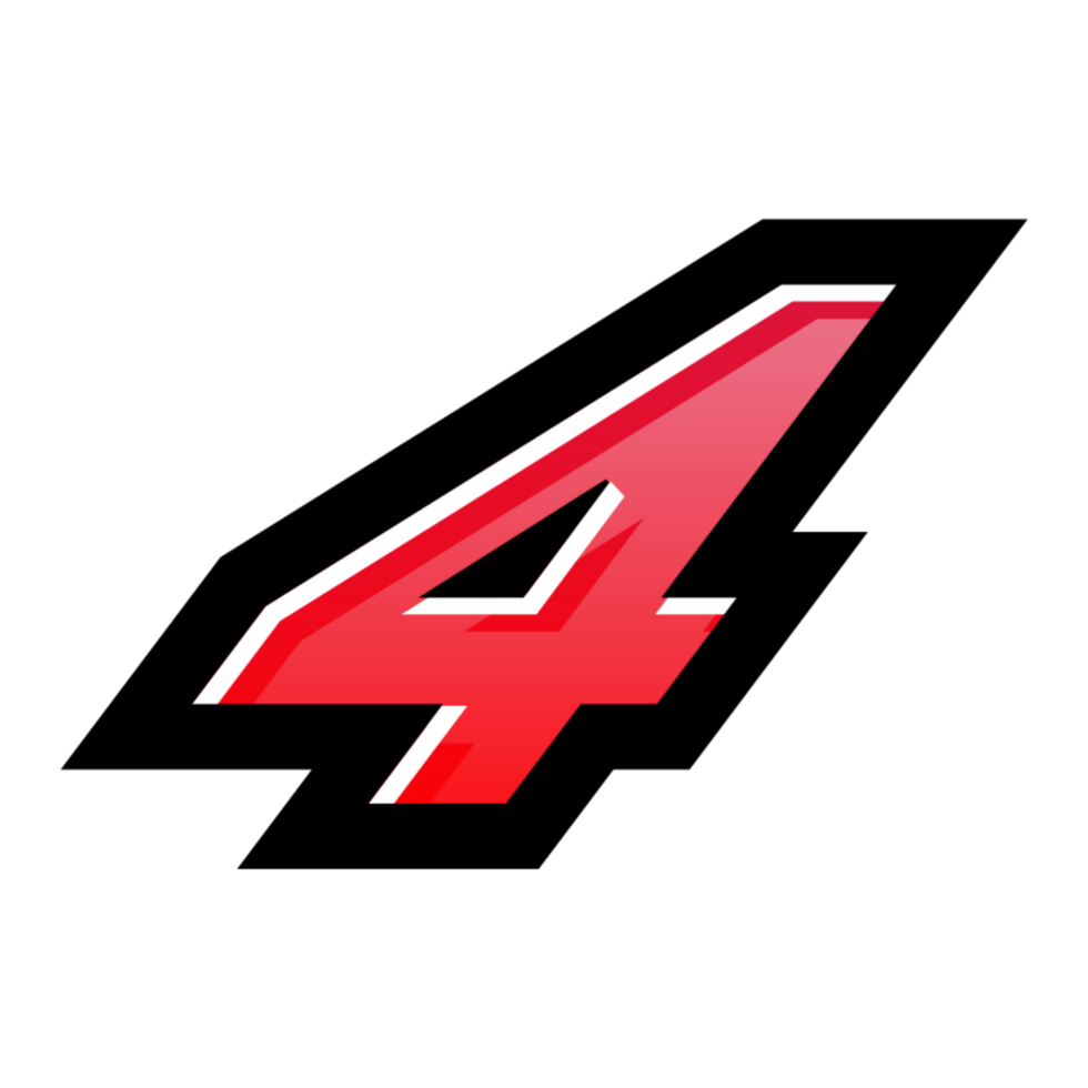 3D number illustration png
