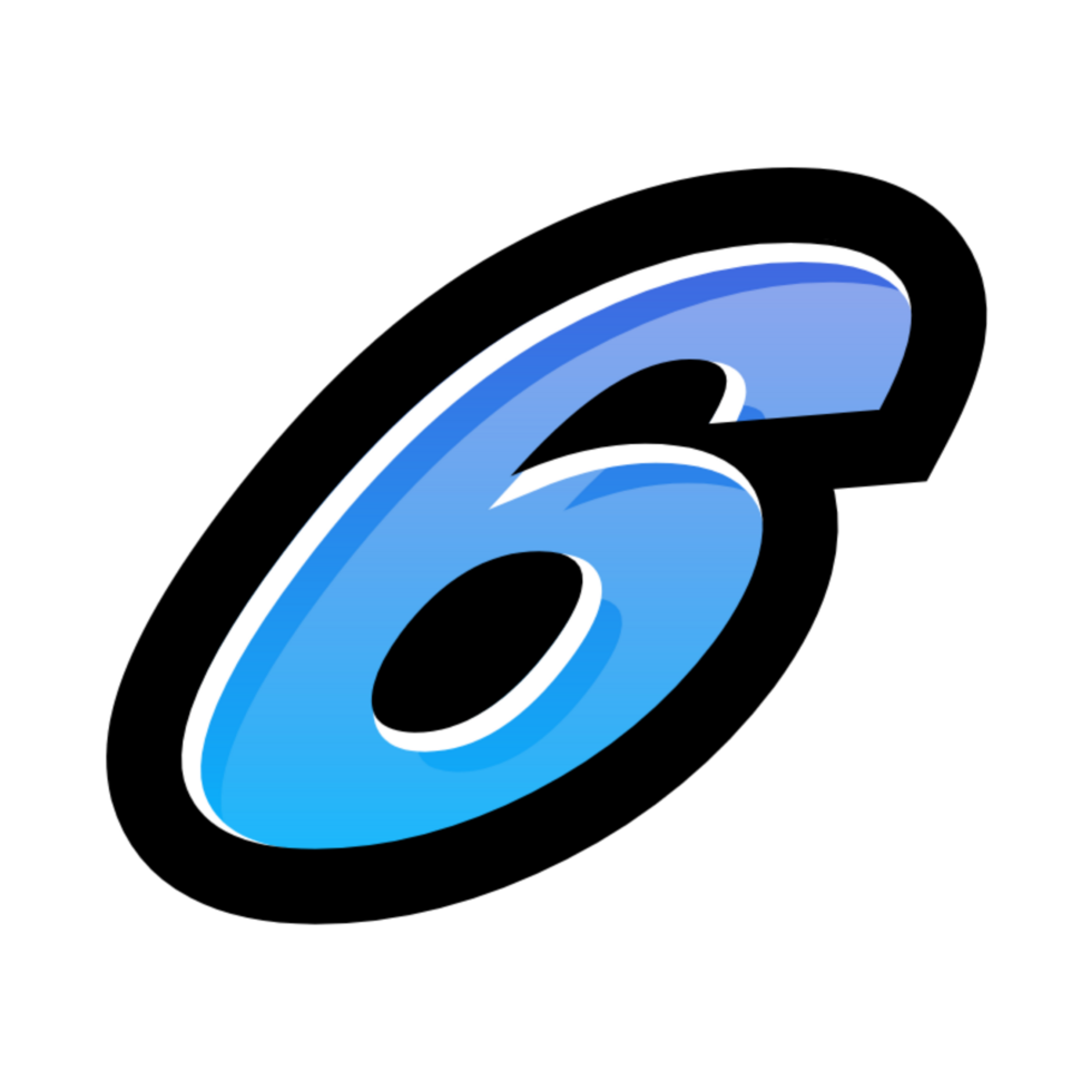 3D number illustration png