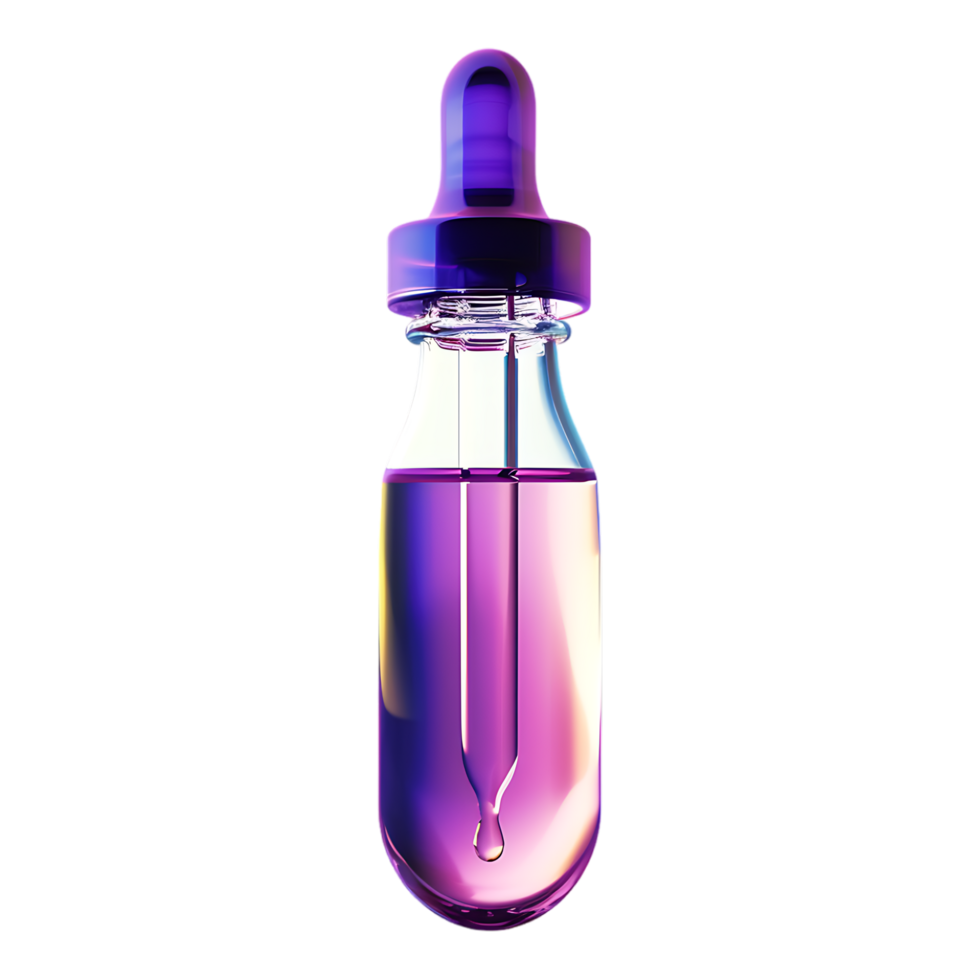 Dropper bottle on Transparent Background png