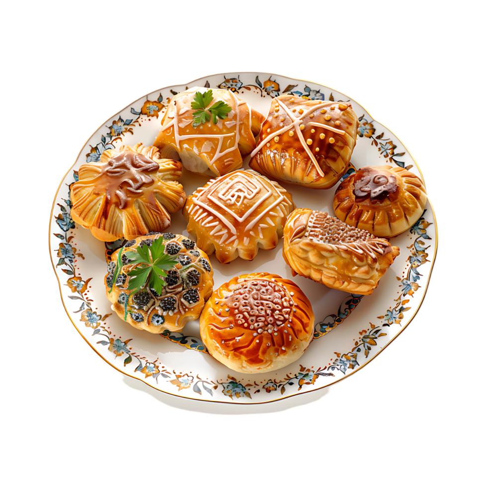 Australian meat pies on Transparent Background png