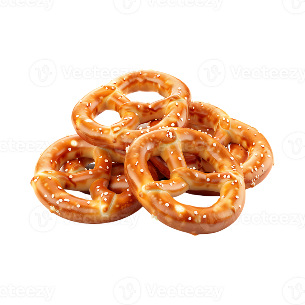 Tasty Biscuits Stack on Transparent Background png