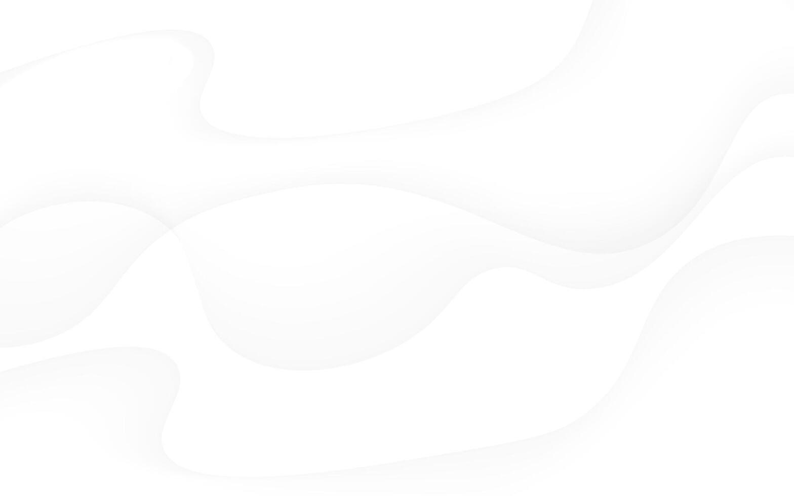 Minimalist White Background with Smooth Curves vector