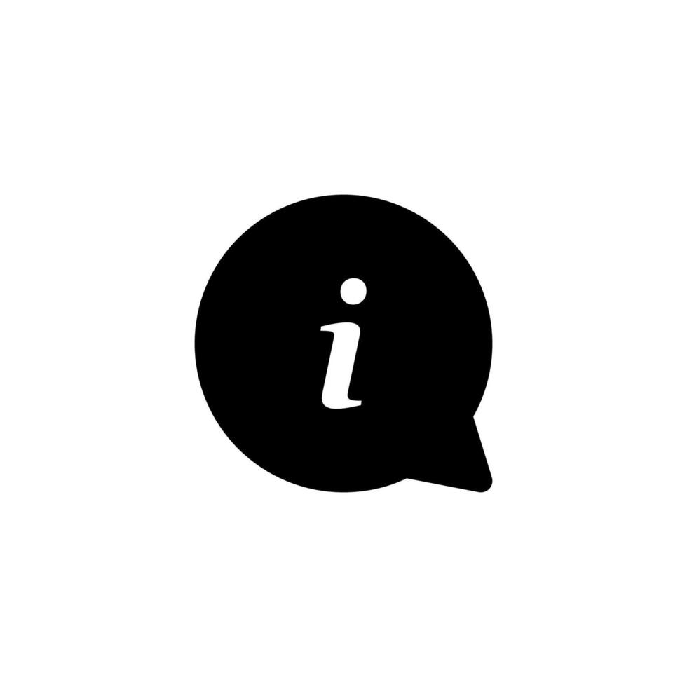 Info icon. Information vector