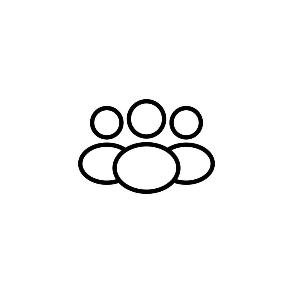 Group icon. Team icon vector