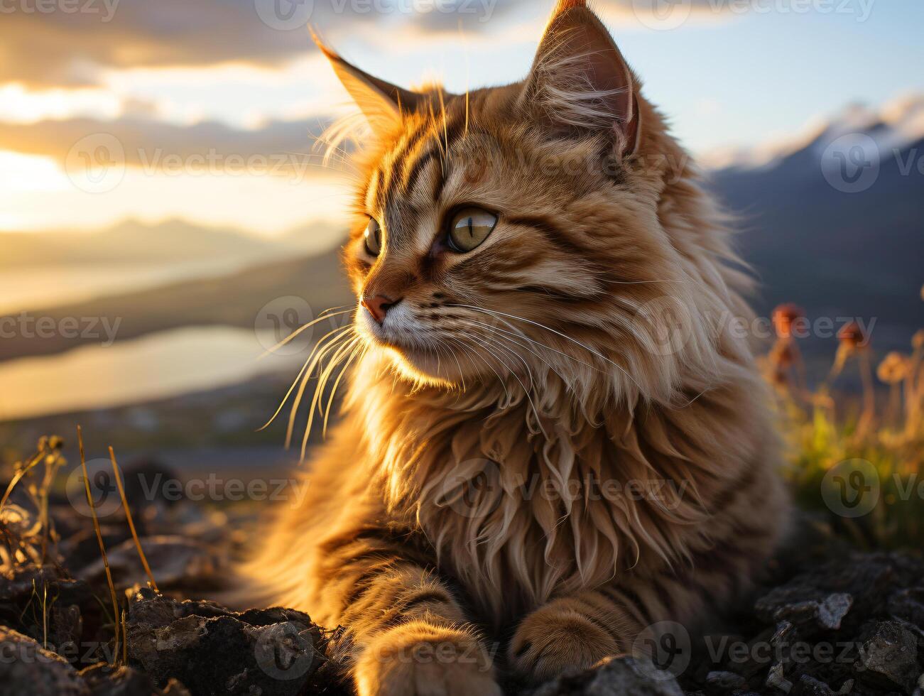 masterpiece HD quality pet photography for international cat day. photo