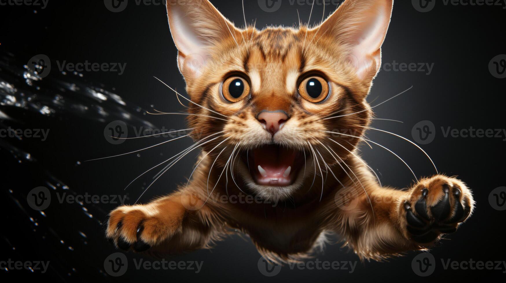 masterpiece HD quality pet photography for international cat day. photo
