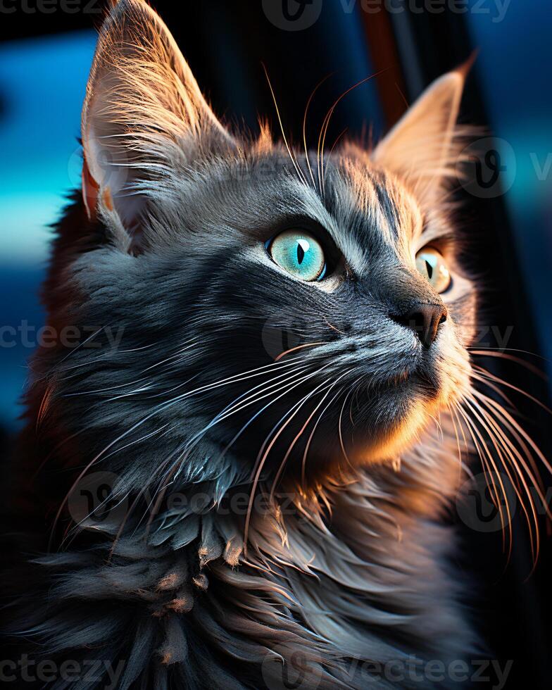 masterpiece HD quality pet photography for international cat day. photo