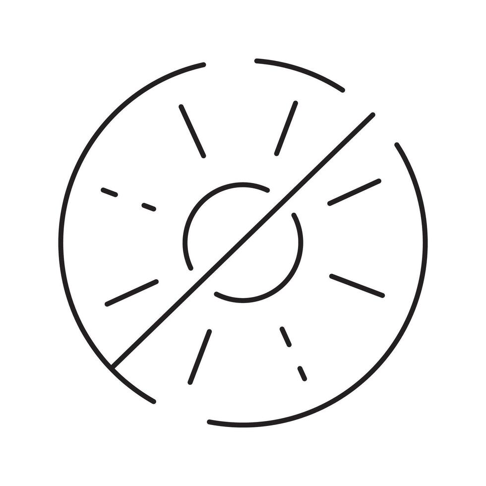 Sun Protection Related Line Icon. Icons as Sunscreen, Sunglasses, UV rays exposure time and more. Summer vacation. vector