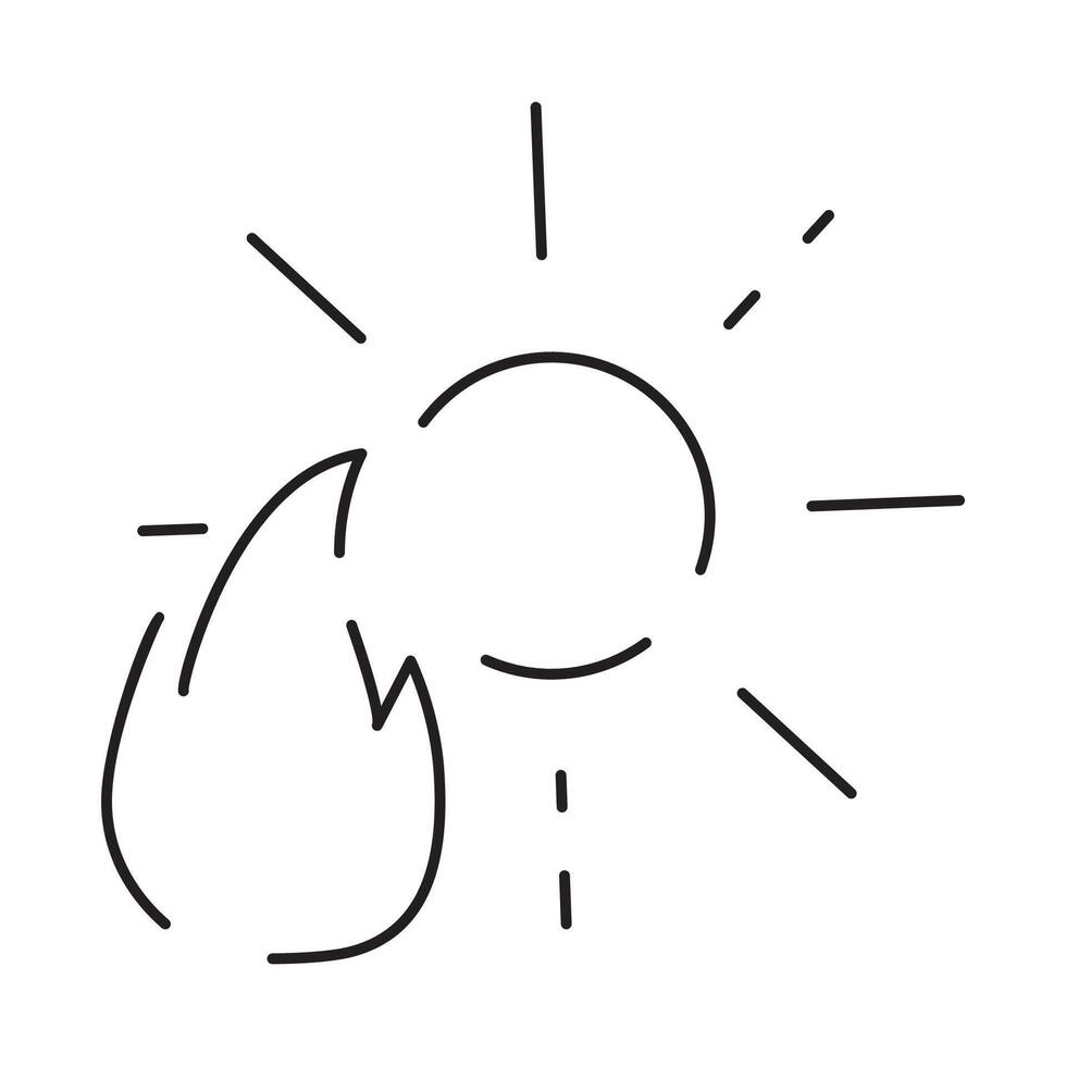 Sun Protection Related Line Icon. Icons as Sunscreen, Sunglasses, UV rays exposure time and more. Summer vacation. vector