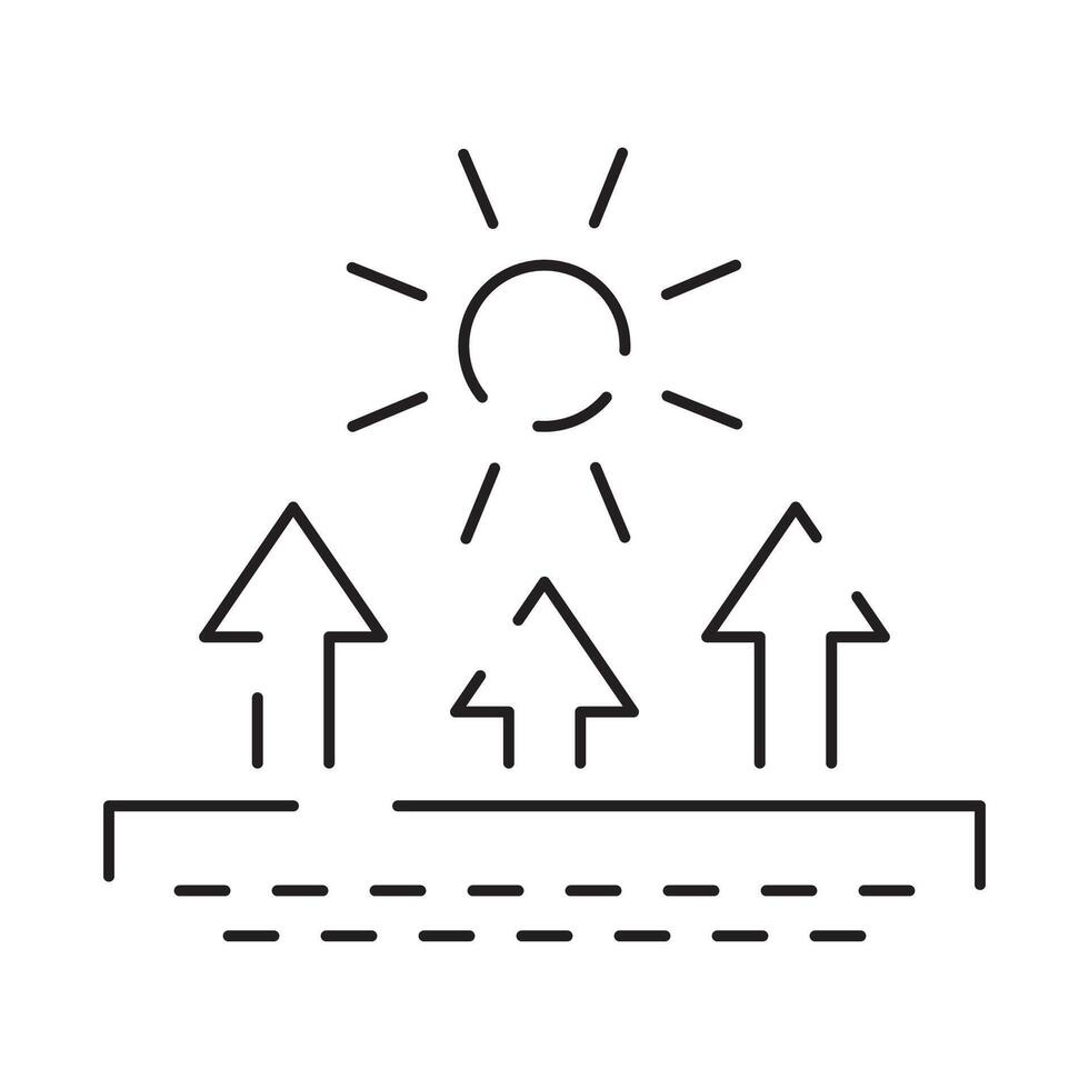 Sun Protection Related Line Icon. Icons as Sunscreen, Sunglasses, UV rays exposure time and more. Summer vacation. vector