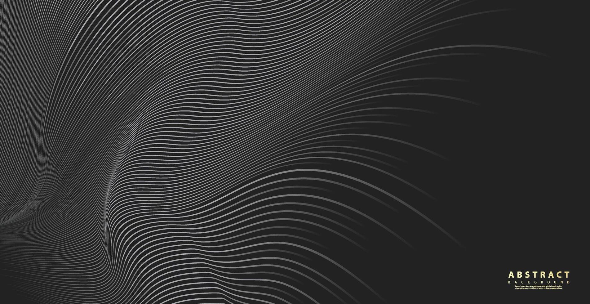 Abstract warped Diagonal Striped Background. curved twisted slanting, waved lines pattern. Brand new style for your business design vector