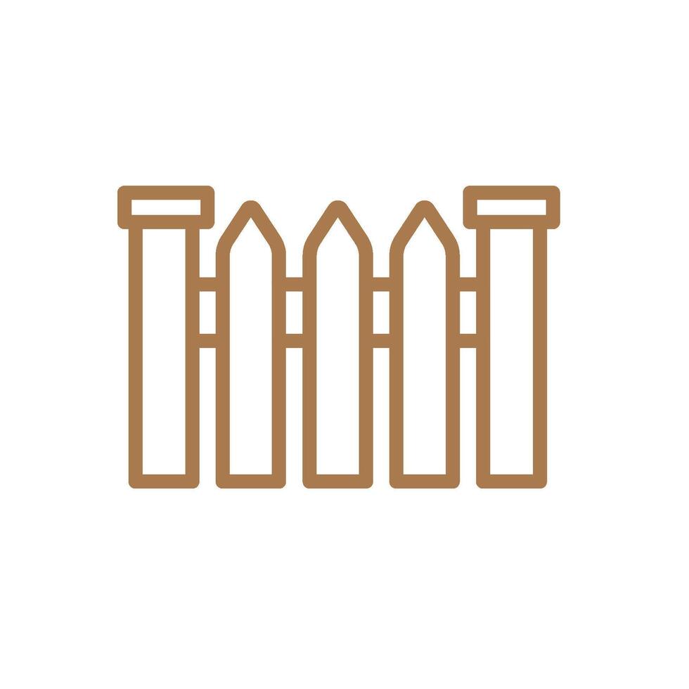 Fence icon design templates simple and modern vector