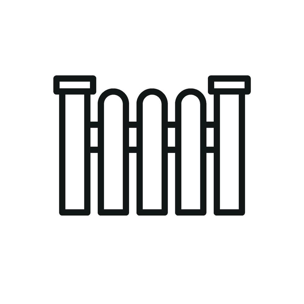 Fence icon design templates simple and modern vector