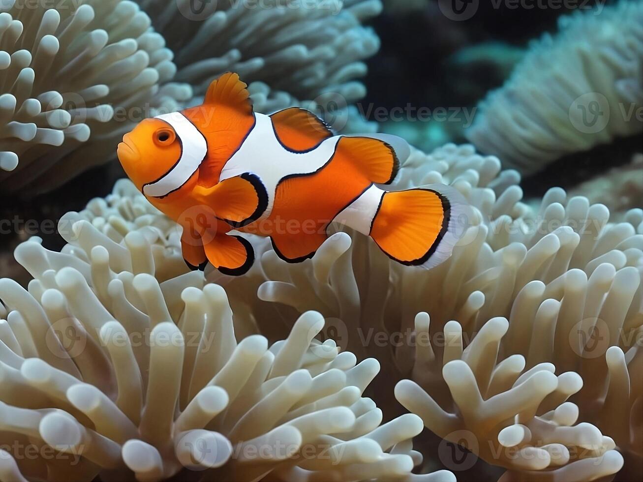 Clownfish images stock photo