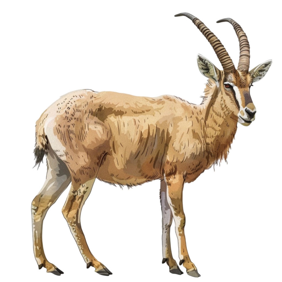 Encountering Deer in the Forest Majestic Wildlife png