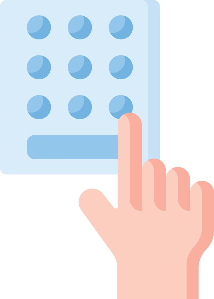 dial pad illustration design vector
