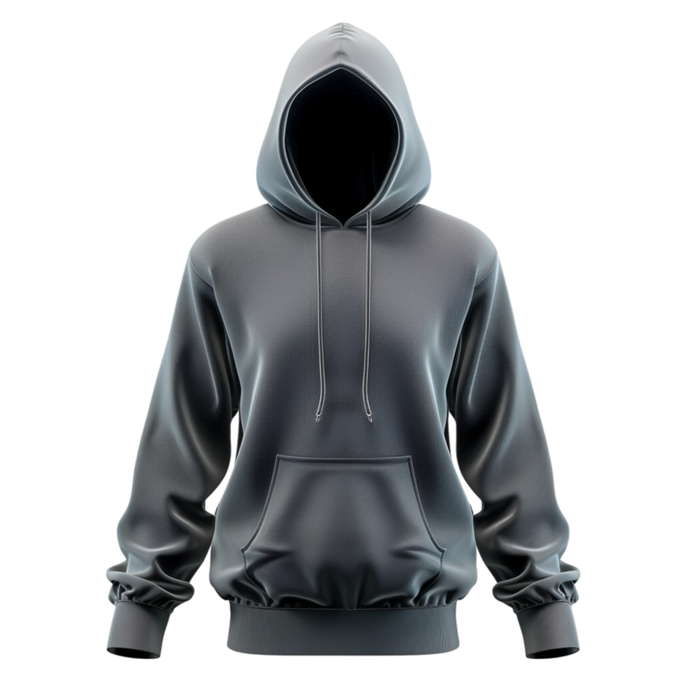 a hoodie with a black hood png