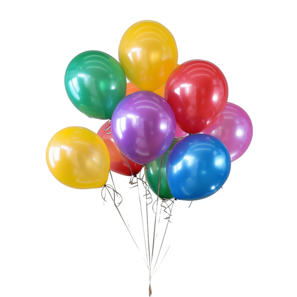 a bunch of balloons png