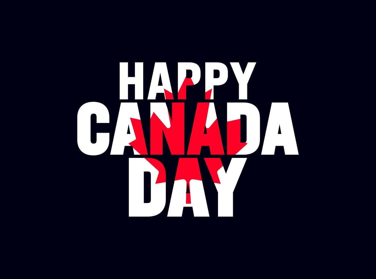 1 July is Happy Canada Day background template with Canada flag maple leaf. Holiday concept. use to background, banner, placard, card, and poster design. celebrating Canada independence day banner. vector