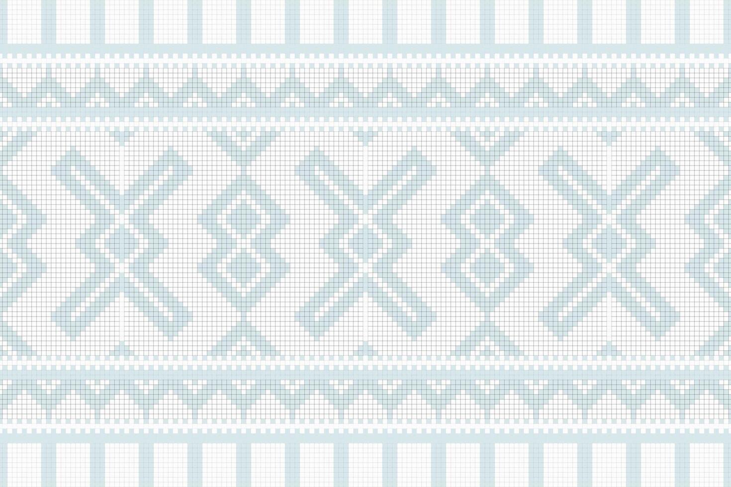 Motif Ikat Paisley Embroidery Background. Ikat Chevron Geometric Ethnic Oriental Pattern Traditional. Ikat Aztec Style Abstract Design for Print Texture,fabric,saree,sari,carpet. vector
