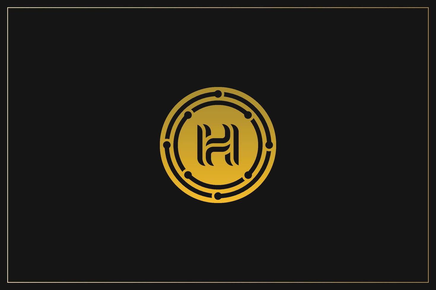 H Letter Trademark Brand Logo vector