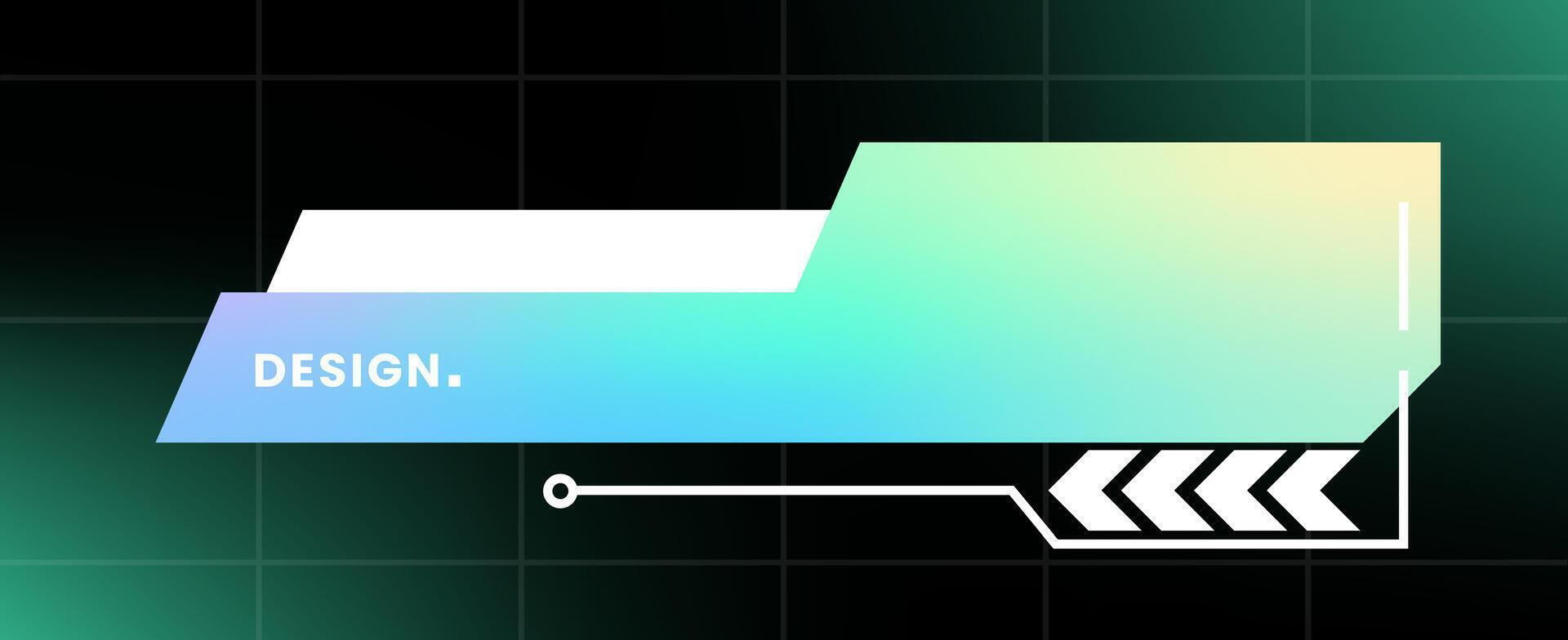 Modern pop up window illustration. Futuristic pop up interface. vector