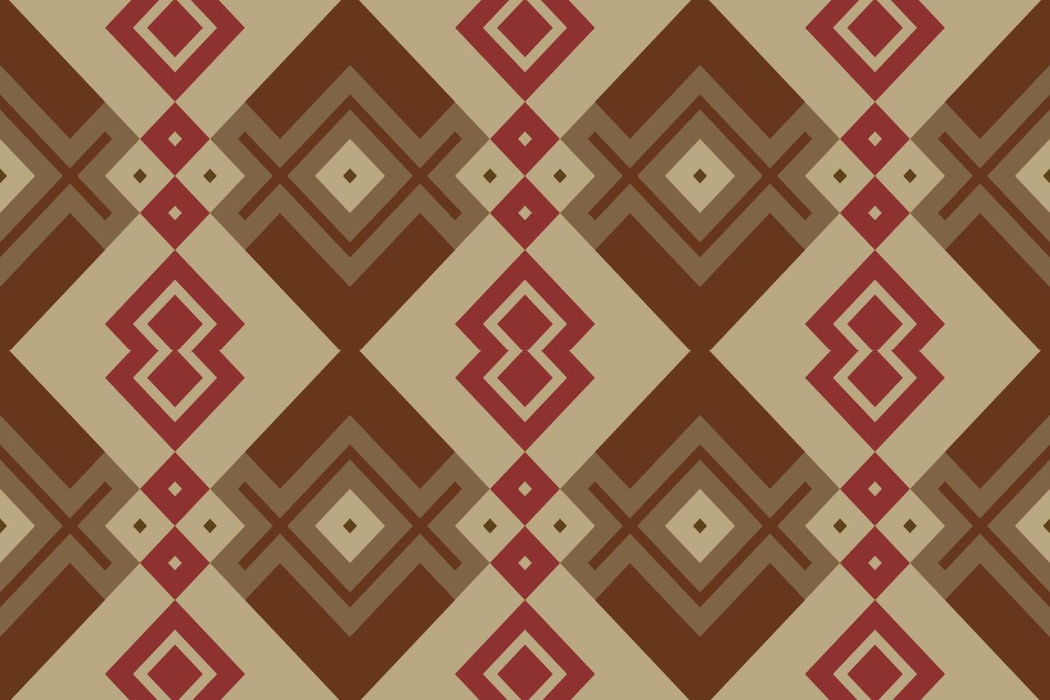 Motif Ikat Seamless Pattern Embroidery Background. Ikat Stripe Geometric Ethnic Oriental Pattern Traditional. Ikat Aztec Style Abstract Design for Print Texture,fabric,saree,sari,carpet. vector