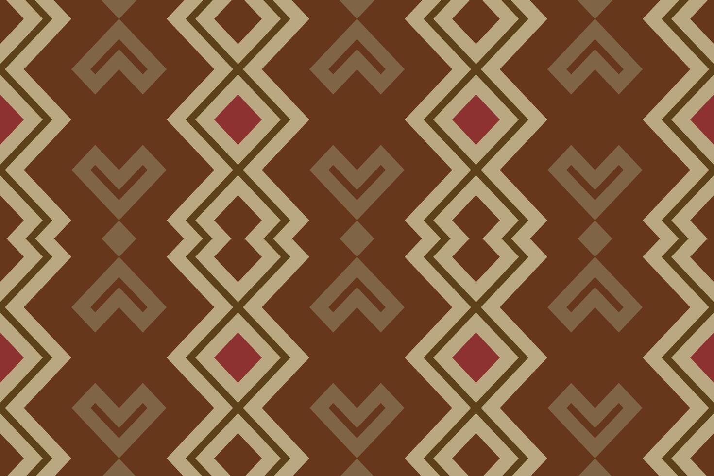 Motif Ikat Seamless Pattern Embroidery Background. Ikat Stripes Geometric Ethnic Oriental Pattern Traditional. Ikat Aztec Style Abstract Design for Print Texture,fabric,saree,sari,carpet. vector