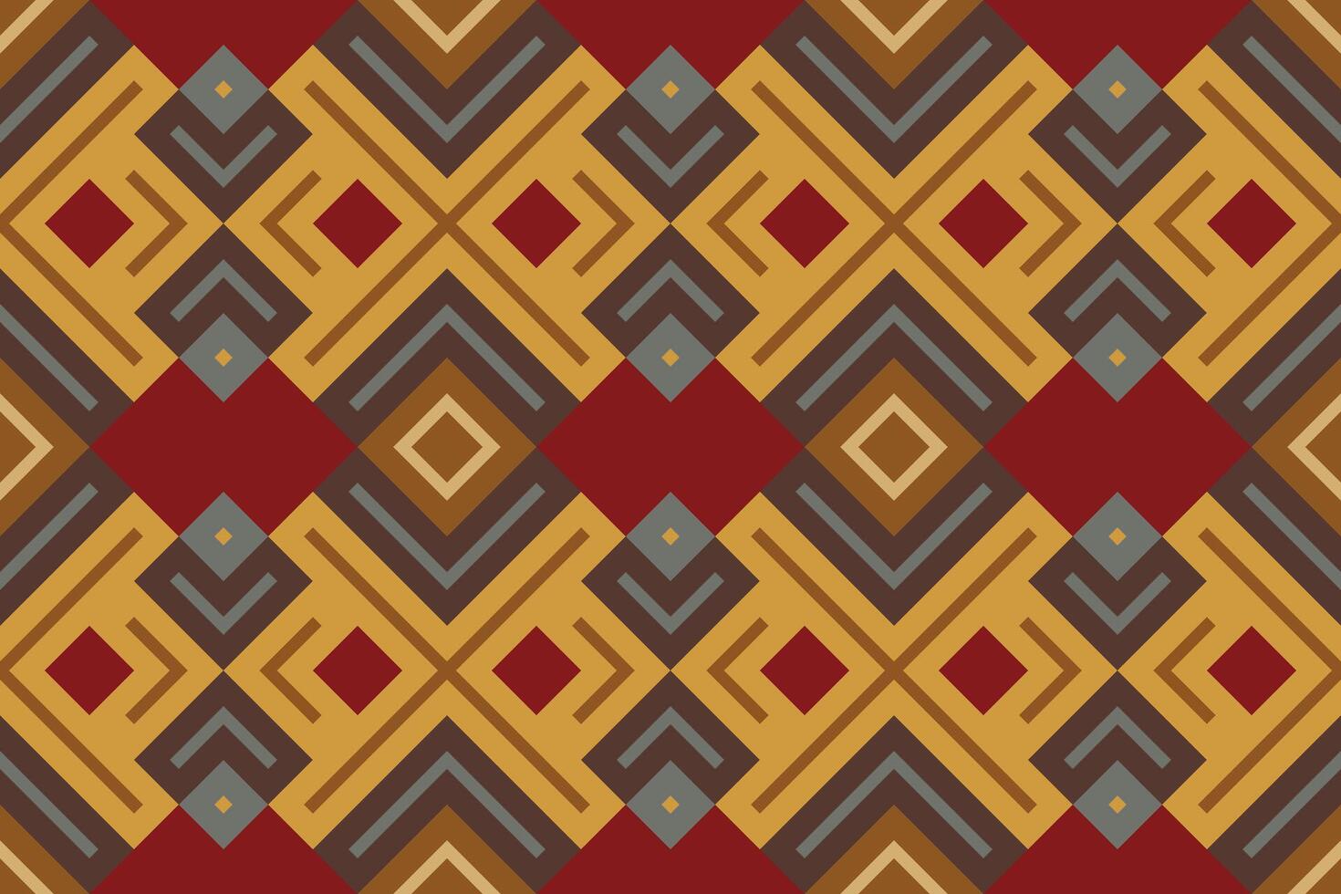 Ikat Paisley Pattern Embroidery Background. Ikat Patterns Geometric Ethnic Oriental Pattern traditional.aztec Style Abstract illustration.design for Texture,fabric,clothing,wrapping,sarong. vector