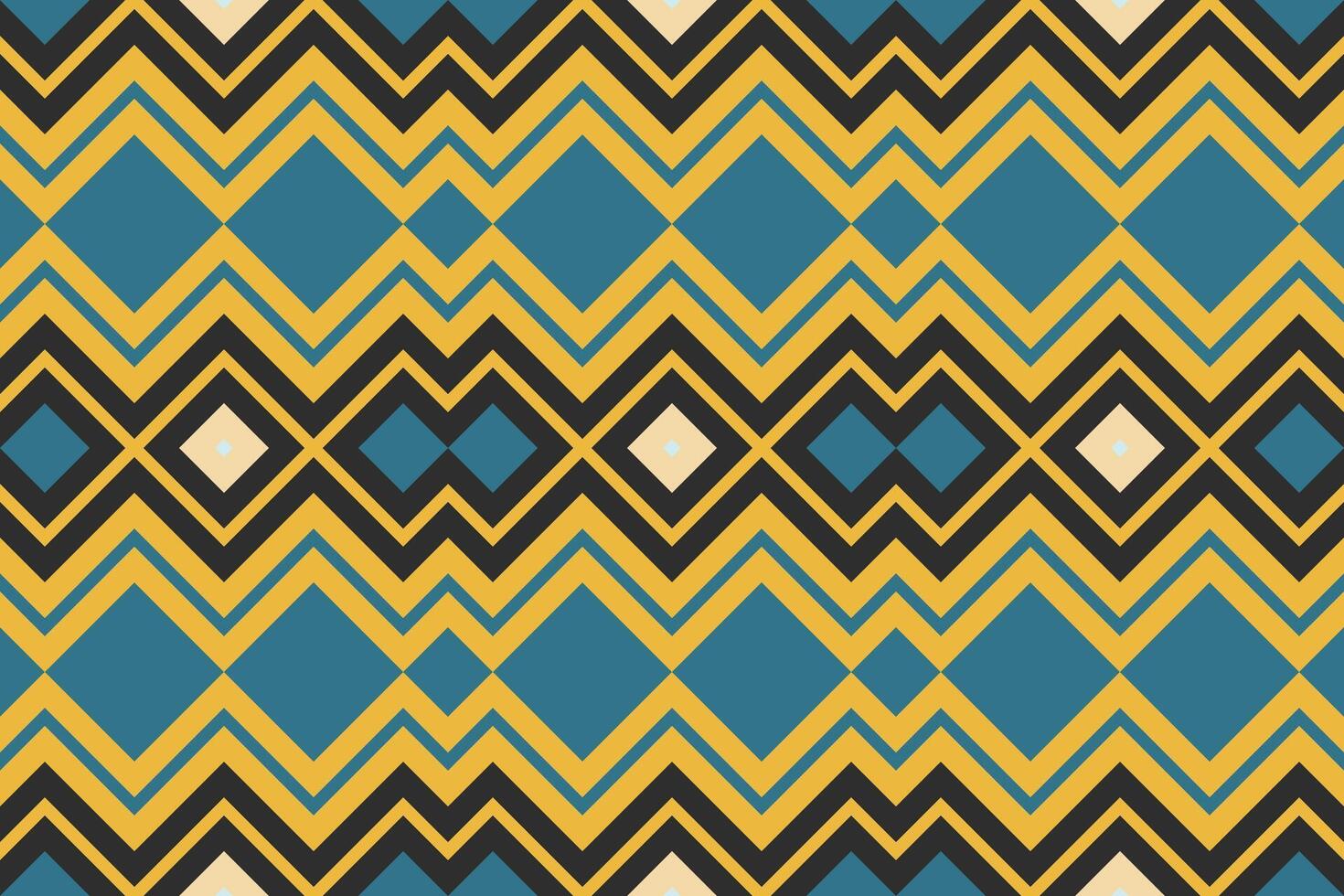 Motif Ikat Seamless Pattern Embroidery Background. Ikat Aztec Geometric Ethnic Oriental Pattern traditional.aztec Style Abstract design for Texture,fabric,clothing,wrapping,sarong. vector